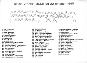F0319 Namen Reunie Visser mode 1995